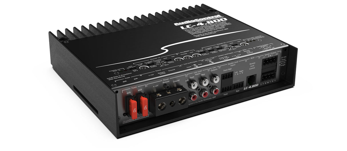 LC-4.800 HIGH-POWER multi-CHANNEL AMPLIFIER WITH ACCUBASS®/IN STOCK NOW/BRAND NEW