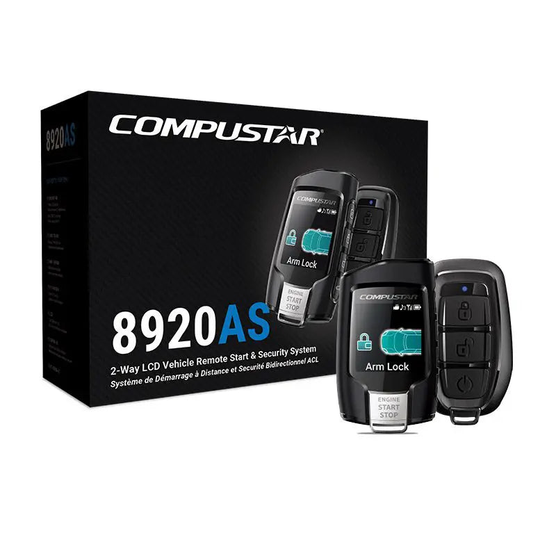 COMPUSTAR CS8920-AS: REMOTE START/ALARM/2WAY PAGER/SECONDARY REMOTE/IN STOCK NOW/$199.99