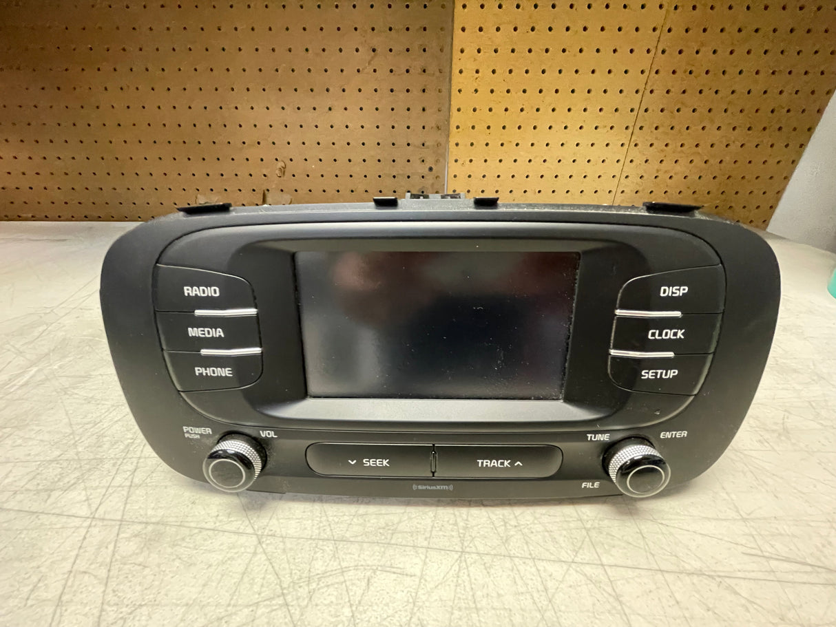 2019 KIA SOUL ORIGINAL FACTORY RADIO-PART NO:  96180-B2510CA