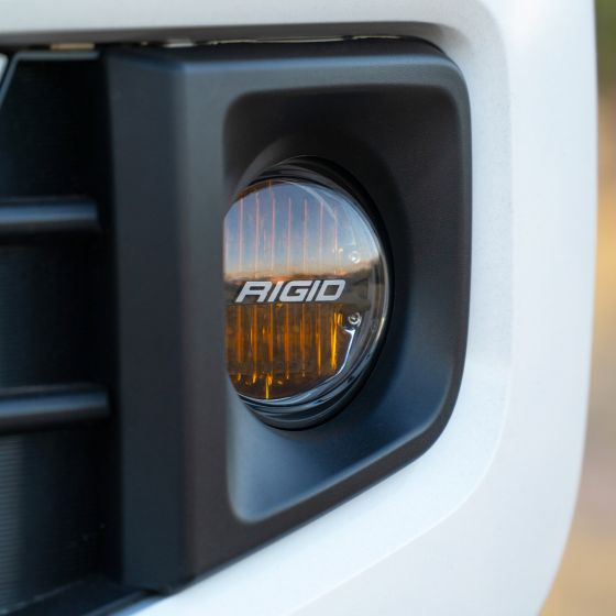 Rigid Industries - 37100 - 2014+ Tundra/4Runner & 2016+ Tacoma Fog Mount Kit SAE White