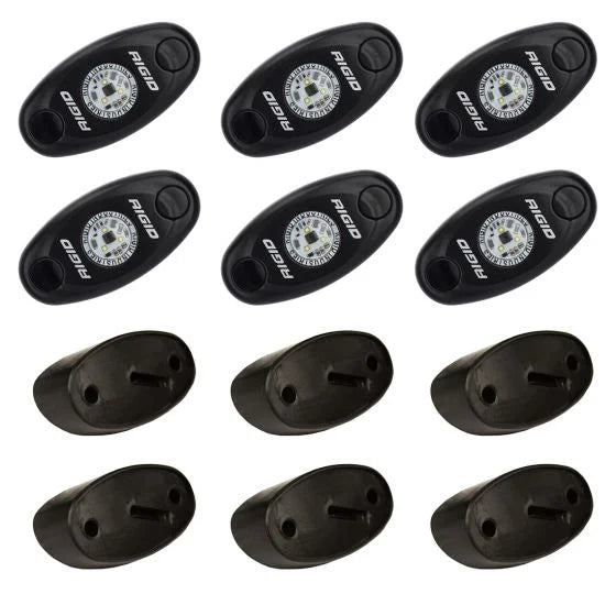 Rigid Industries A-Series LED Rock Light Kit (Cool White) - 400253