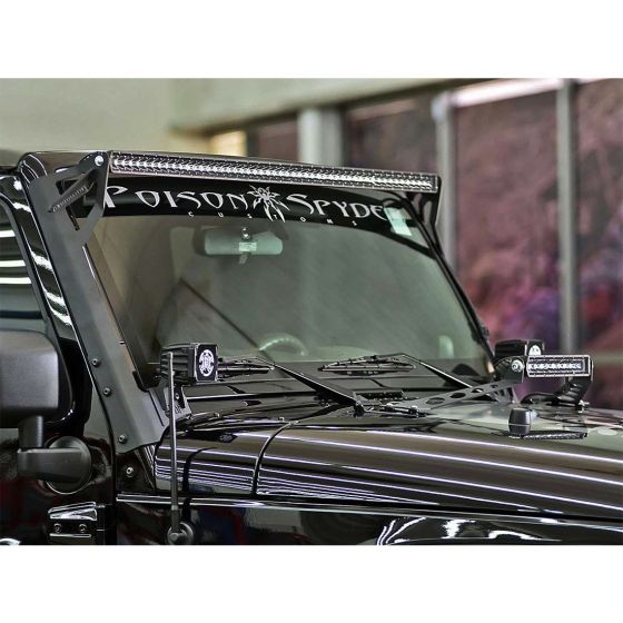 Rigid Industries - 40131 - 2007-2017 Jeep Jk Brow Mount
