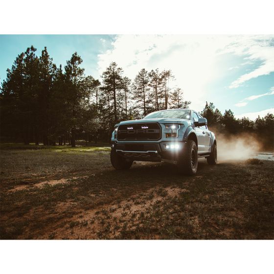 Rigid Industries - 41610 - 2017-2018 Raptor Triple Fog Light Kit
