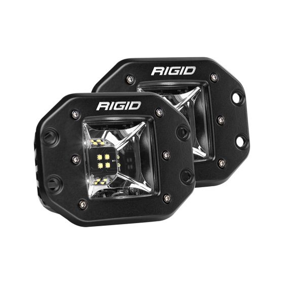 Rigid Industries - 68210 - Radiance Scene White Backlight Flush Mount Pair