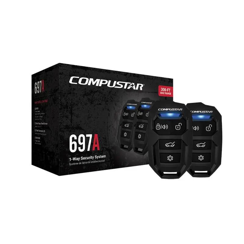COMPUSTAR  CS697-A All-in-One 1-Way Security System