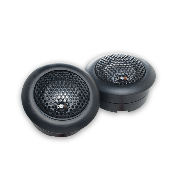 PowerBass L-1A 1" Aluminum Dome Tweeters