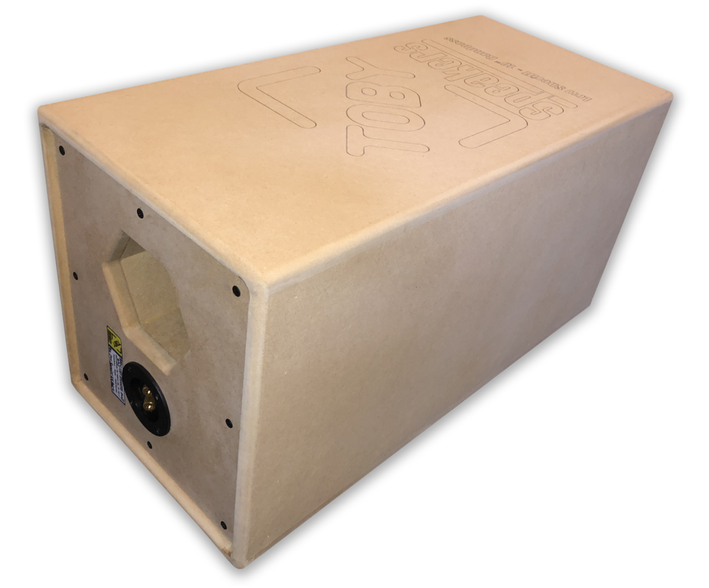 Toby Speakers Low Sheriff Single 10" - Uncoated Version