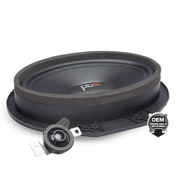 PowerBass OE69C-FD OEM Replacement Component Speaker System Ford / Lincoln/IN STOCK NOW