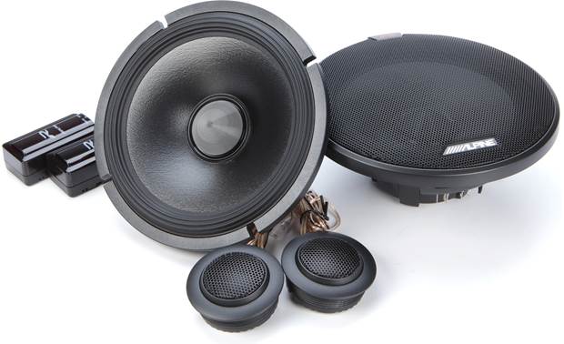 Alpine R-S65C.2 R-Series 6.5” Component 2-Way Speakers