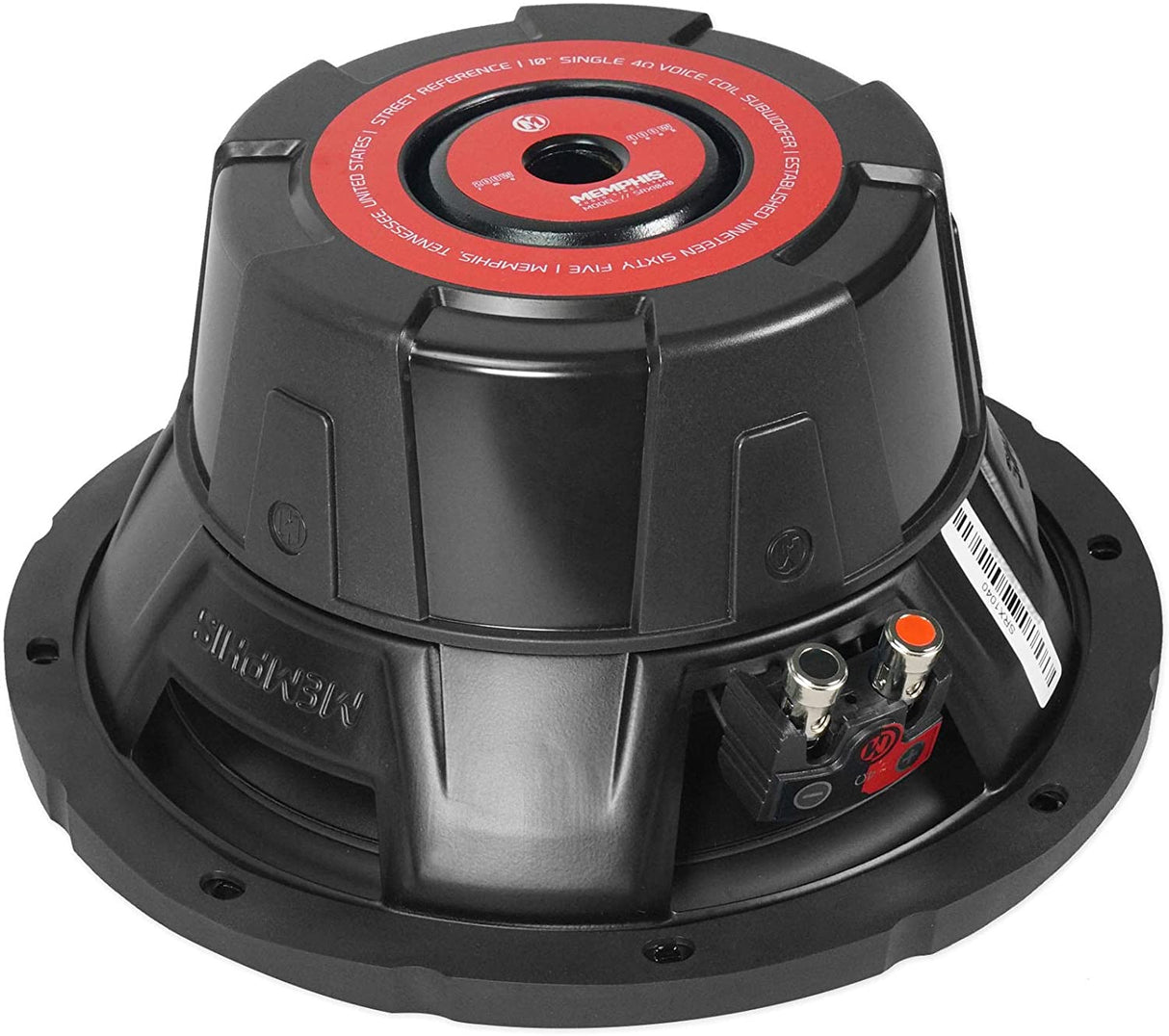 Memphis SRX1040 10" 200W RMS Single 4-Ohm Subwoofer