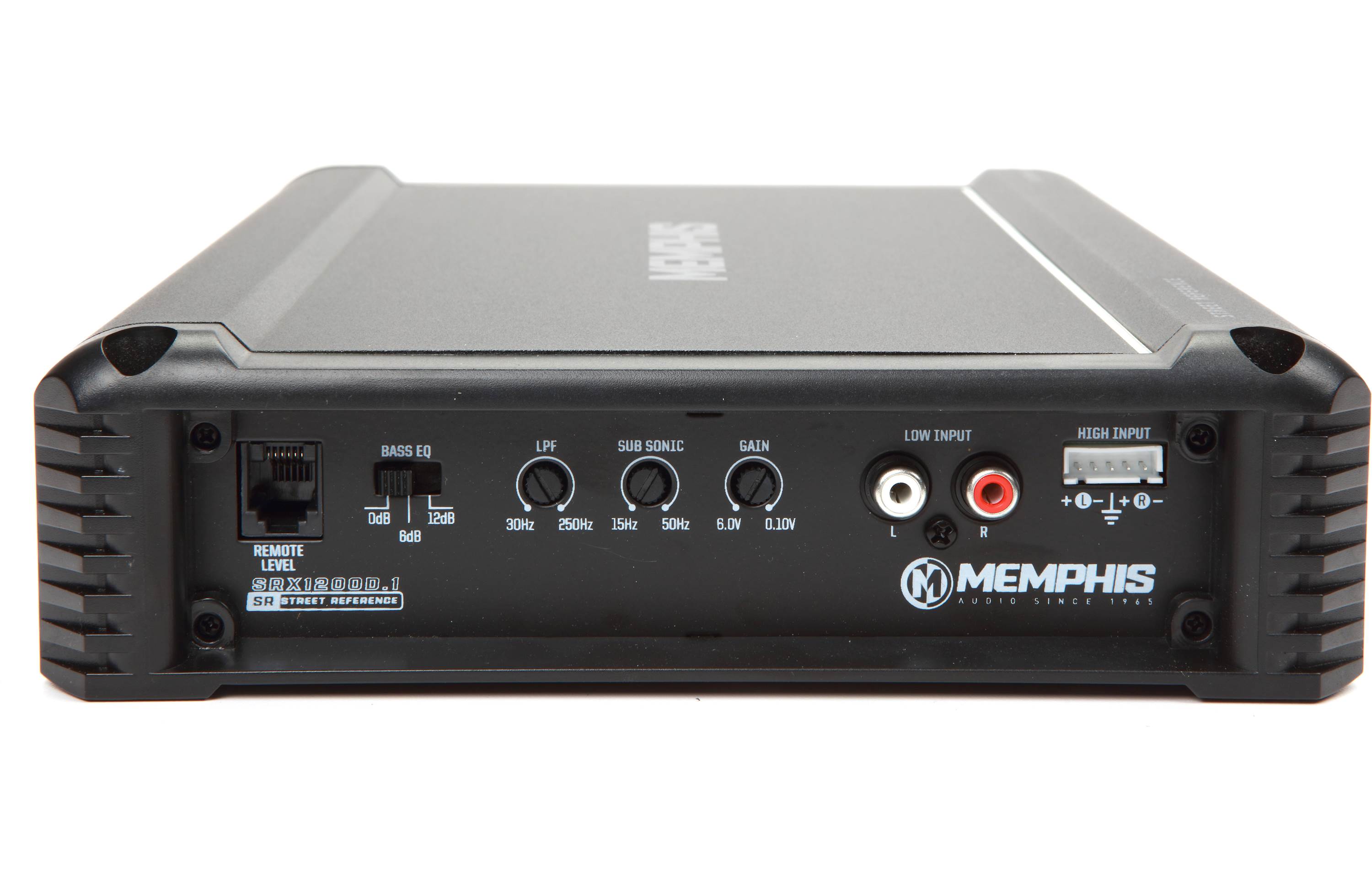 Memphis Audio SRX1200D.1 Street Reference Mono Amplifier — 1,200 watts