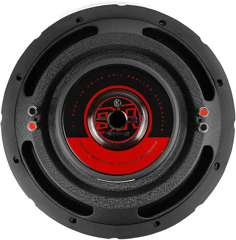 Memphis Audio SRXS1244 12" Shallow Subwoofer