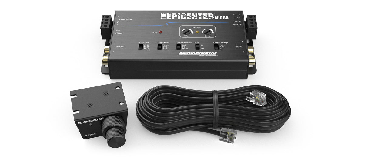 The Epicenter® Micro Bass Restoration Processor & Line Output Converter IN STOCK NOW