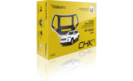 Maestro CHK1 Dash Kit for Jeep Cherokee Models 2014+  Model: KIT-CHK1