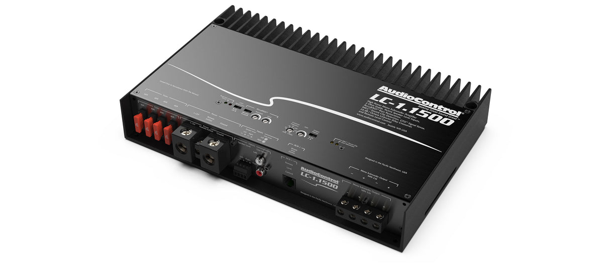 Audio Control LC-1.1500 High-Power Mono Subwoofer Amplifier with Accubass®