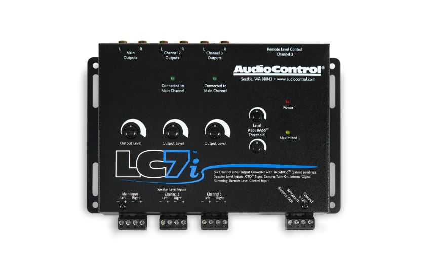 Audio Control LC7i 6 Channel Line Output Converter with Accubass™/BRAND NEW/IN STOCK NOW