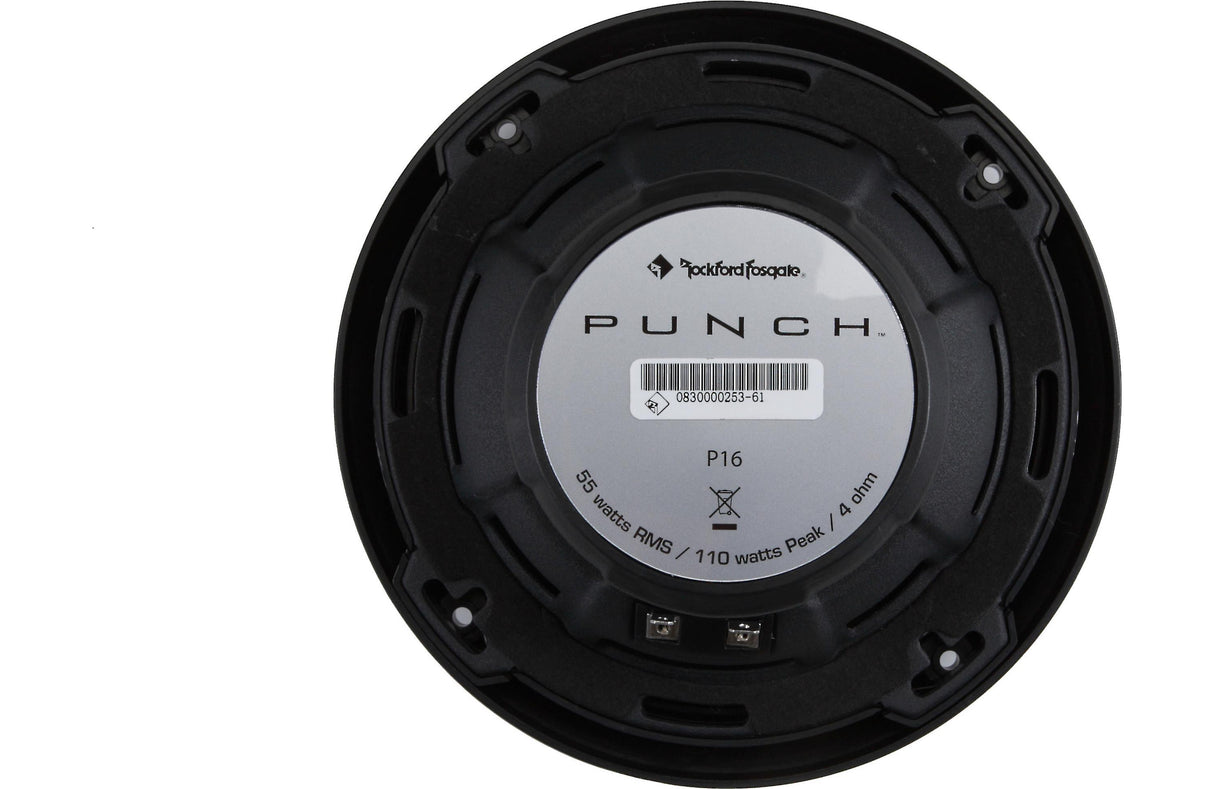 Rockford Fosgate P16 Punch 6.0" 2-Way Full-Range Speaker