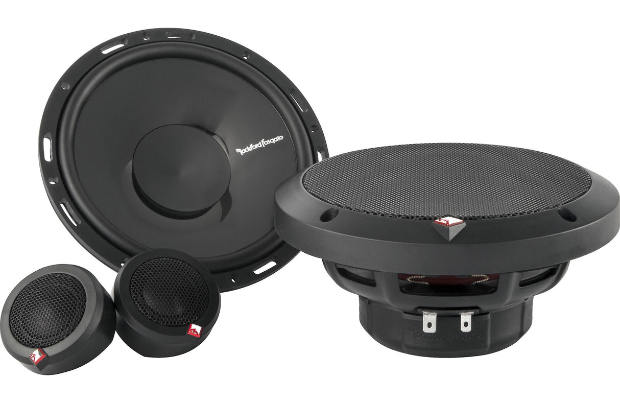 Rockford Fosgate P165-SI Punch 6.5" 2-Way Euro Fit Compatible System Internal Xover