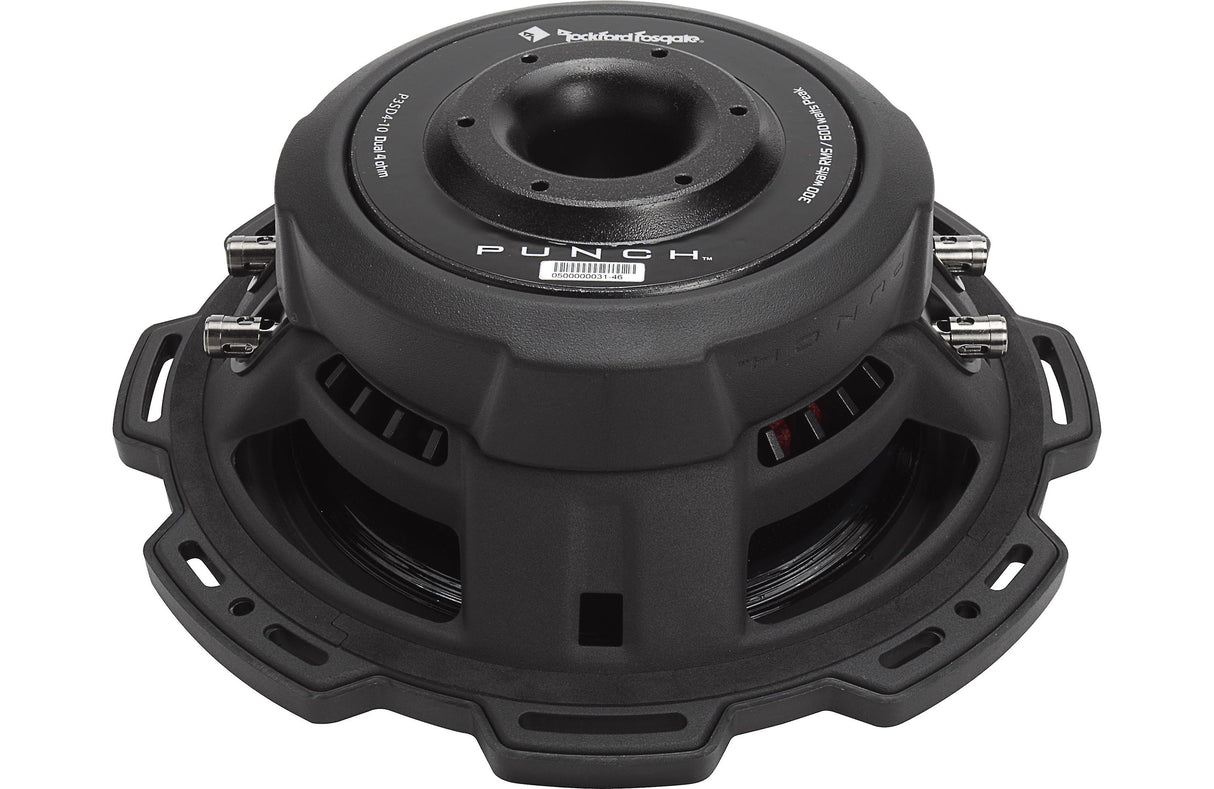 Rockford Fosgate P3SD2-10 Punch 10" P3S Shallow 2-Ohm DVC Subwoofer/IN STOCK NOW