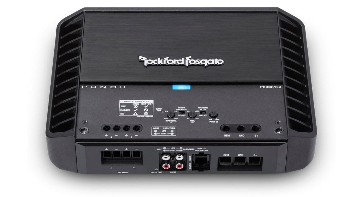 Rockford Fosgate P500X1BD Punch 500 Watt Class-bd Mono Amplifier/IN STOCK NOW
