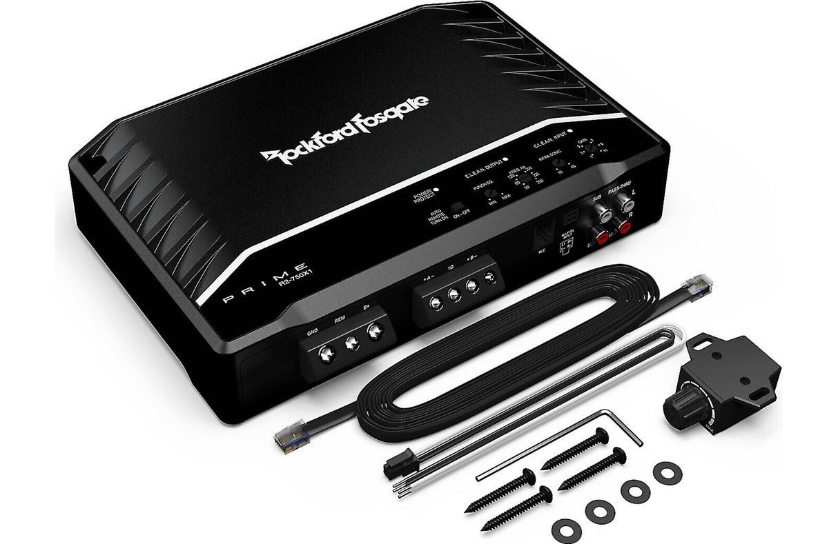 Rockford Fosgate R2-750X1 Prime 750 Watt Mono Amplifier/IN STOCK NOW