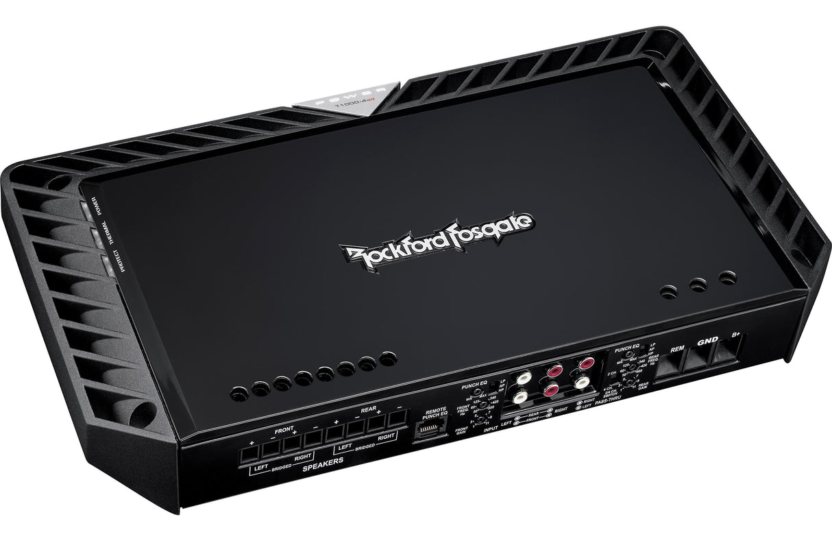 Rockford Fosgate T1000-4AD Power 1,000 Watt Class-ad Full-Range 4-Channel Amplifier