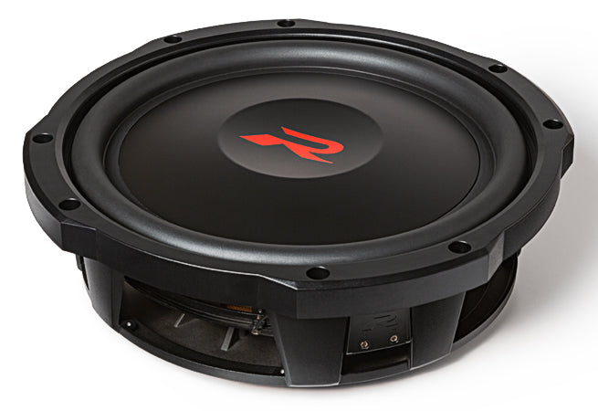 ALPINE RS-W12D4 12-inch R-Series Shallow Subwoofer with Dual 4-Ohm Voice Coils