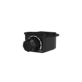 ROCKFORD FOSGATE Remote Level Control (Prime Gen-3) 1510-72579-01 Three Quarter Beauty Shot of RLC Knob