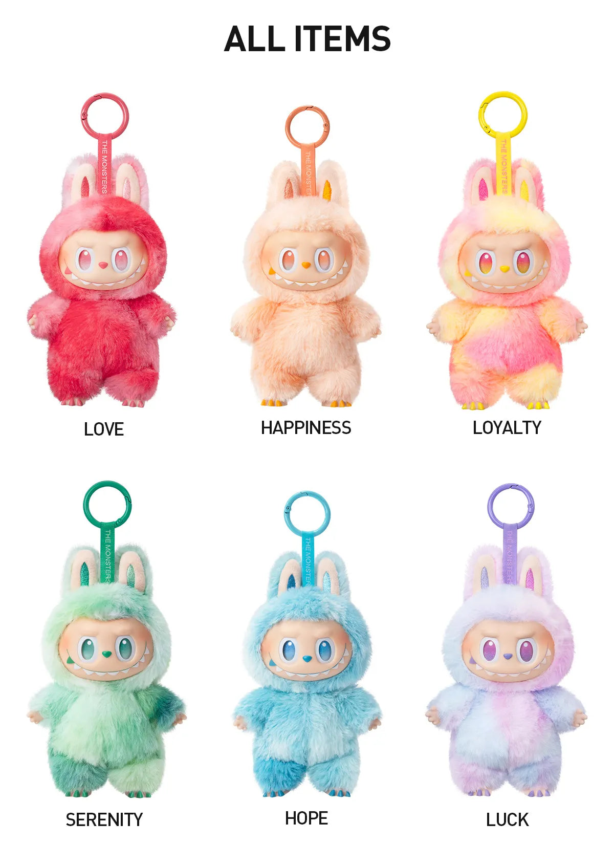 ★新品未開封★ラブブ THE MONSTERS Big into Energy THE MONSTERS Big into Energy Series-Vinyl Plush Pendant Blind Box