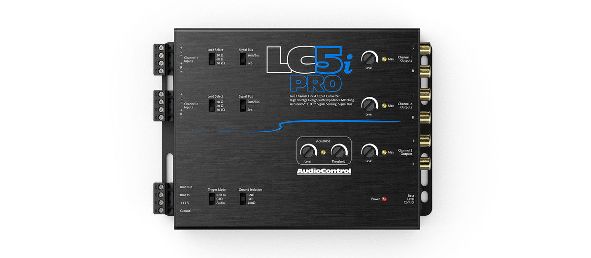 IN STOCK NOW LC5iPRO  5 CHANNEL LINE OUT CONVERTER WITH ACCUBASS®