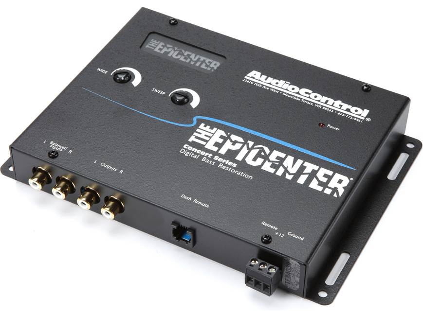 THE EPICENTER-ORIGINAL The Epicenter® by AudioControlBass restoration processor (Black)