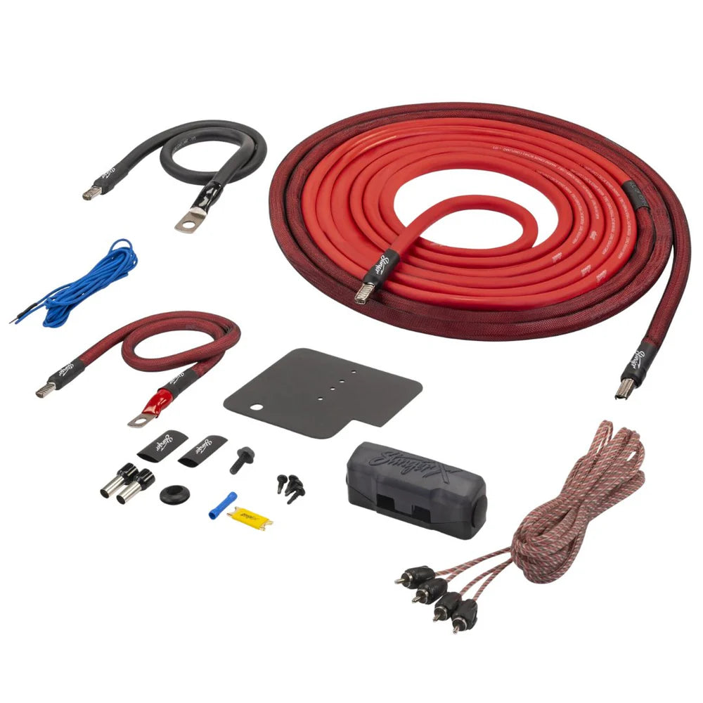 STINGER STXKJW4 Jeep Wrangler JK/JL (2007-2022)/Gladiator JT (2020-2023) 4GA & 8GA Amplifier Wiring Kit/IN STOCK NOW