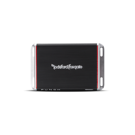 Punch 300 Watt Mono Amplifier PBR300X1 Amplifier Front View/IN STOCK TODAY/JUST MARKED DOWN