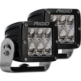 Rigid Industries - 522313 - D-Series PRO Specter Diffused Heavy Duty Black 2 Lights