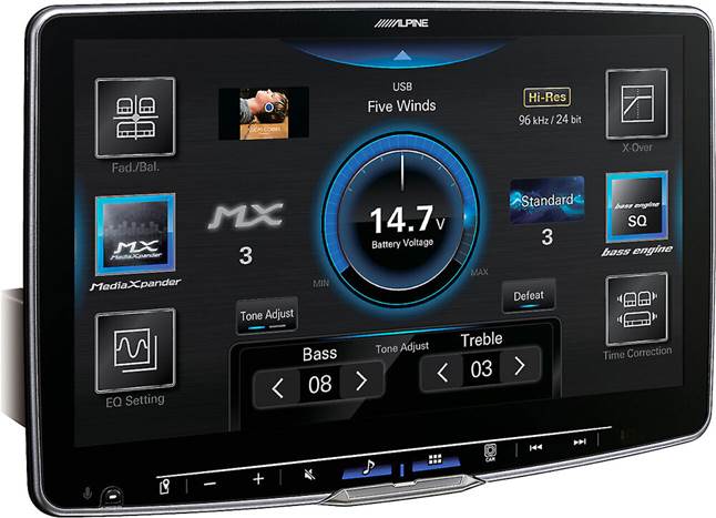 Alpine Halo11 iLX-F511 Digital Multimedia Receiver – Shop Audio Depot