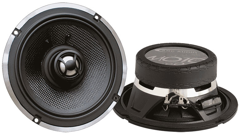 Arc Audio Moto602-HD Horn Loaded Compression Coaxial Powersport & Motorcycle Speakers