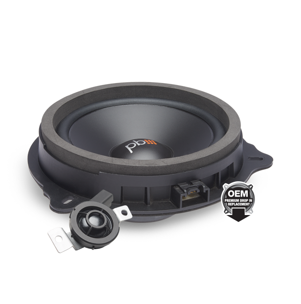 PowerBass OE65C-FD OEM Replacement Component Speaker System Ford / Lincoln