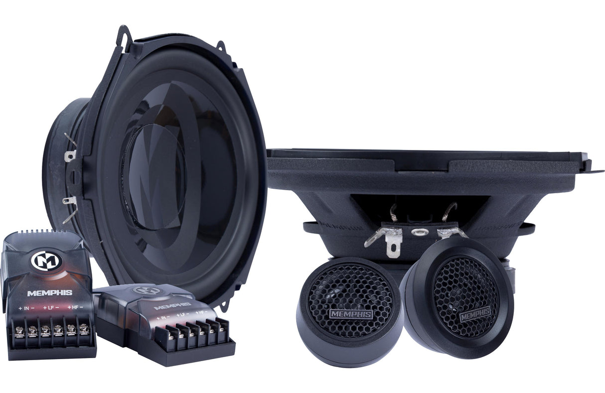 Memphis Audio PRX570C Power Reference Series 5"x7" Component Speakers
