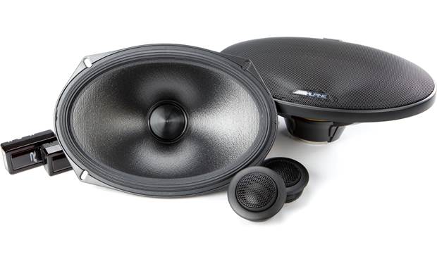 Alpine full best sale range speakers