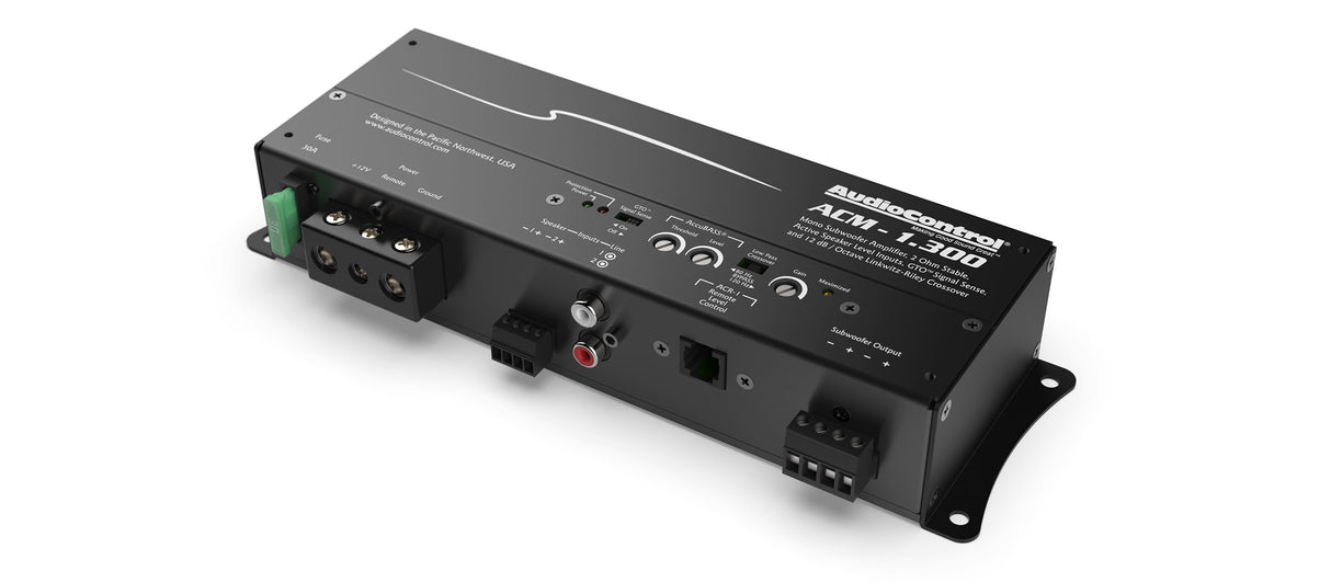 Audio Control ACM-1.300 Monoblock Micro Amplifier with Accubass®