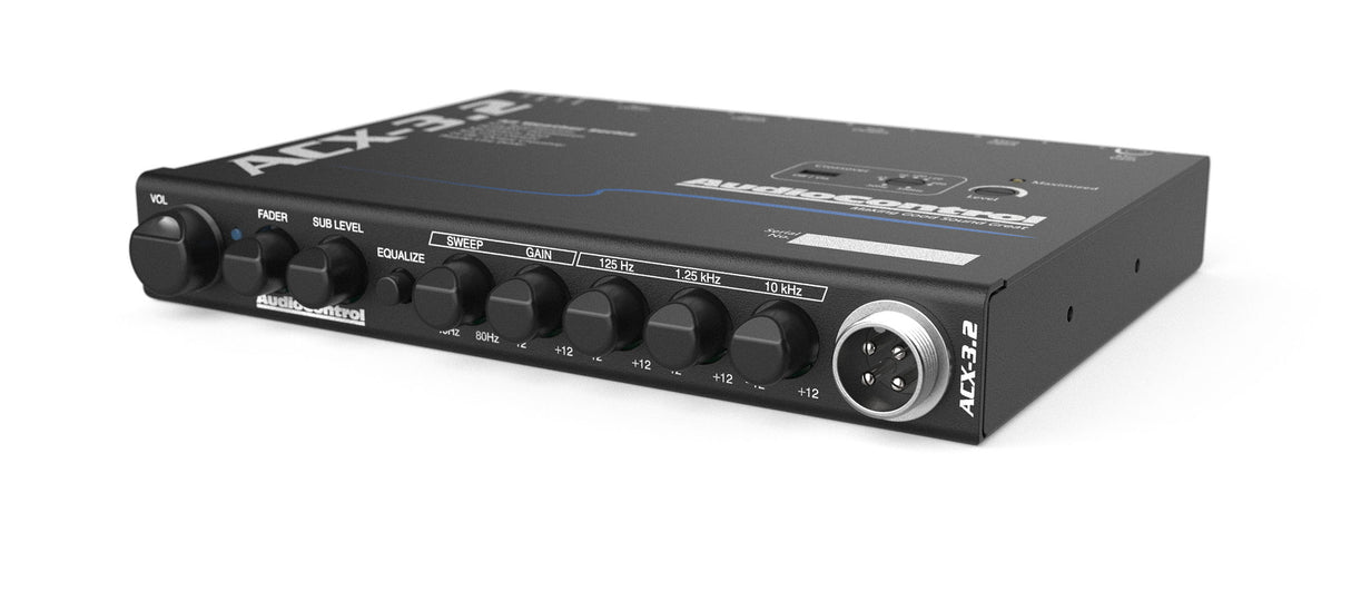 AUDIOCONTROL ACX-3.2                                ALL-WEATHER EQUALIZER & CROSSOVER WITH PAGING MIC