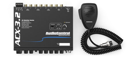 AUDIOCONTROL ACX-3.2                                ALL-WEATHER EQUALIZER & CROSSOVER WITH PAGING MIC