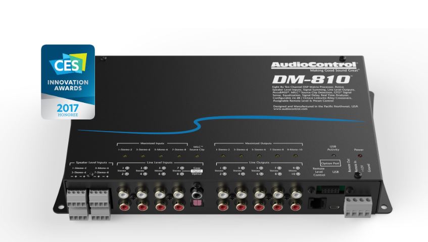 Audio Control DM-810 Premium 8 Input 10 Output Dsp Matrix