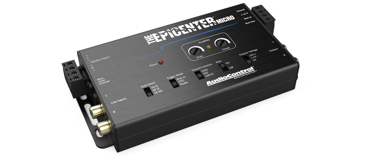 The Epicenter® Micro Bass Restoration Processor & Line Output Converter