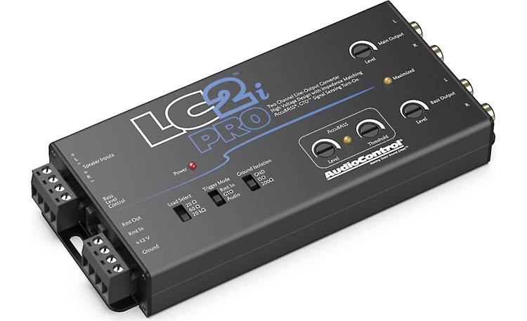 LC2i PRO 2 CHANNEL LINE OUT CONVERTER WITH ACCUBASS®