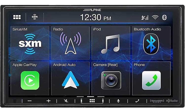 Alpine iLX-407 7-inch Shallow-Chassis Multimedia Receiver with PowerStack™