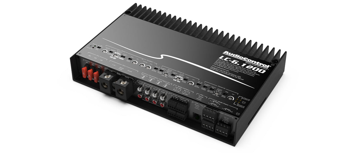 Audio Control LC-6.1200 High-Power Multi-Channel Amplifier with Accubass®