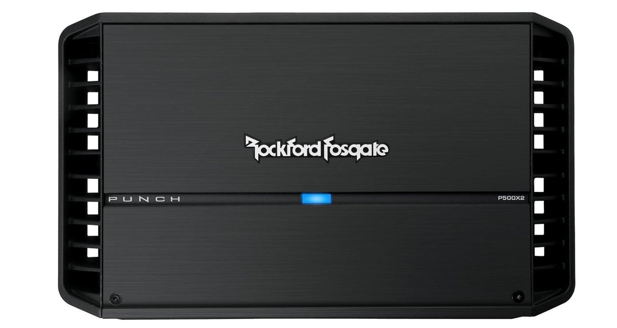 Rockford Fosgate P500X2 Punch 500 Watt 2-Channel Amplifier